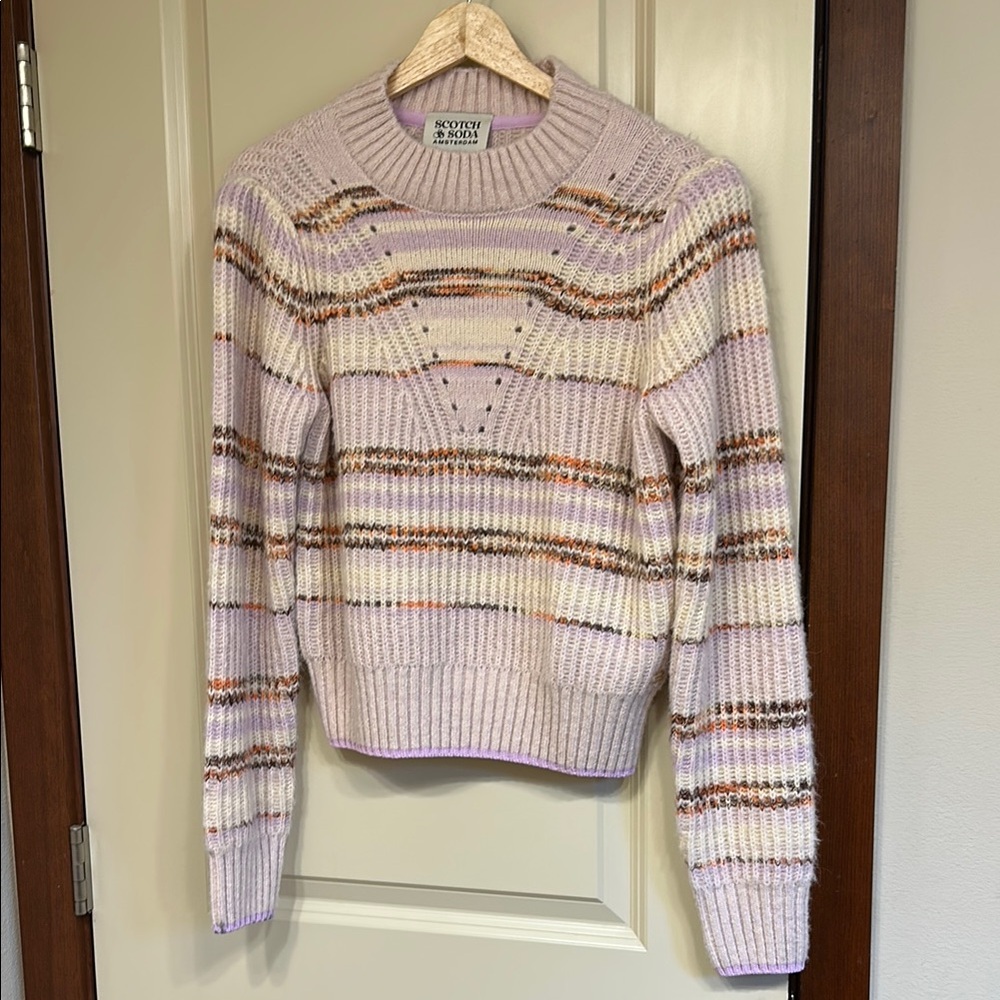 Women's Striped Scotch & Soda Amsterdam Sweater - Size S